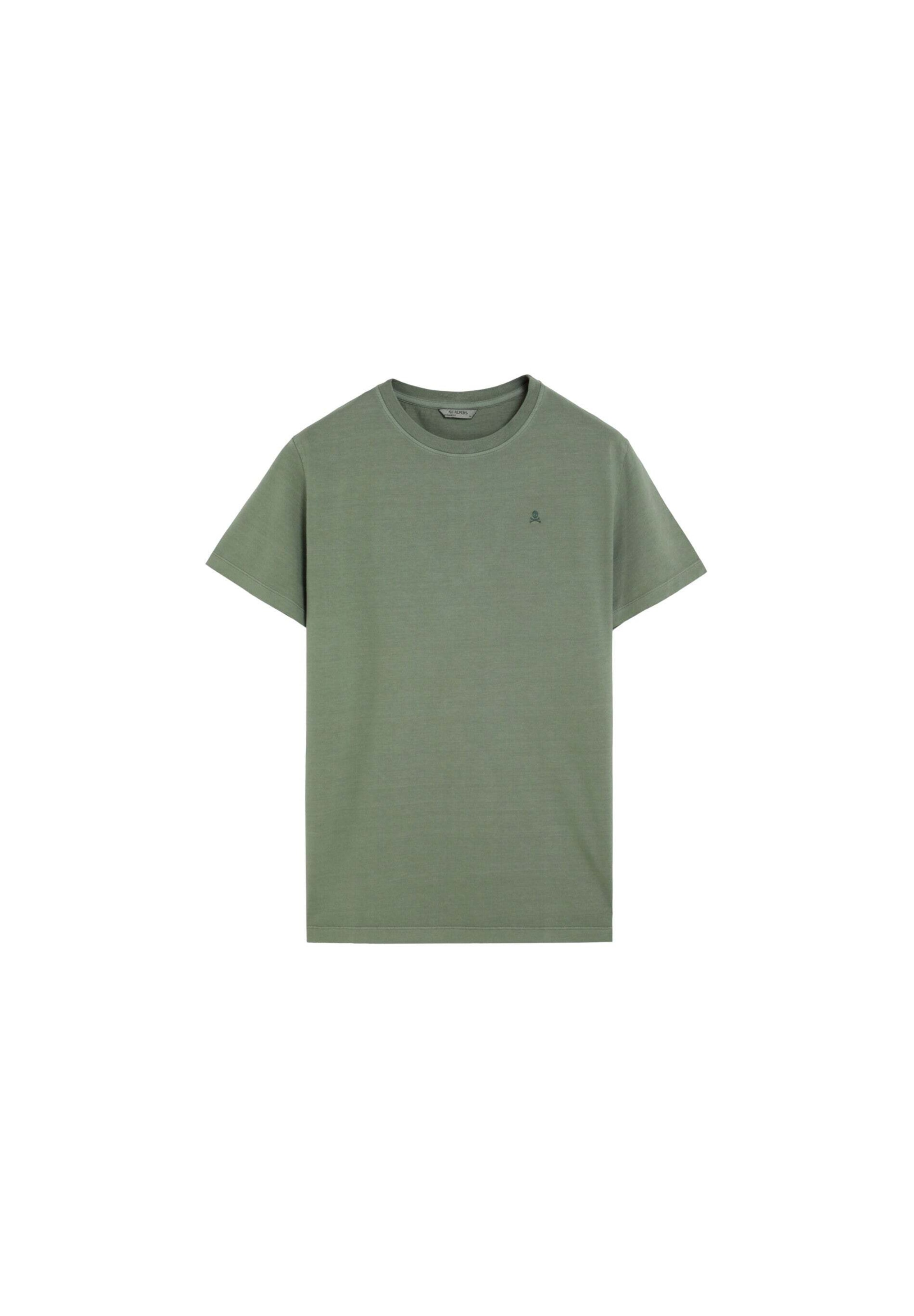 Scalpers Shirt in Groen: voorkant