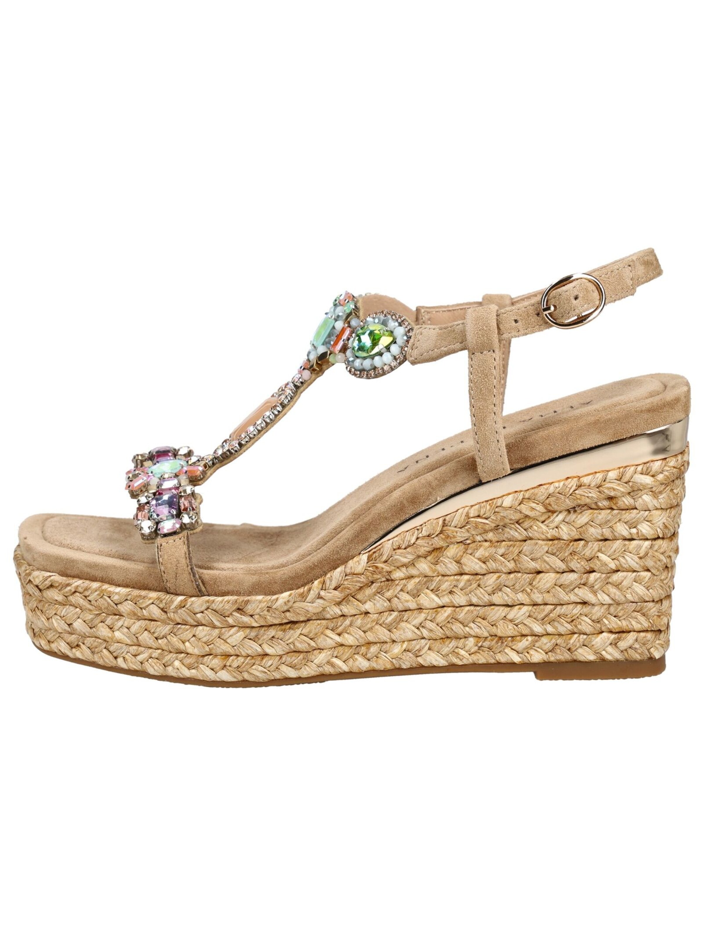 Alma En Pena Riemensandale in Beige