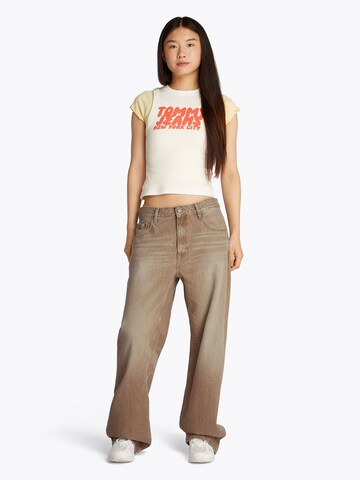 Wide Leg Jean 'MIA' Tommy Jeans en beige