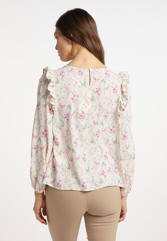 Usha - Blusa en blanco