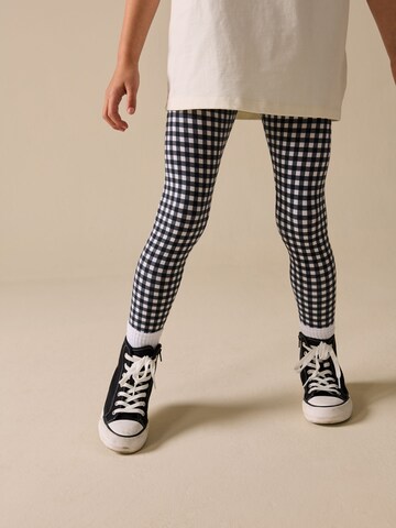 Next Skinny Leggings in Black: front