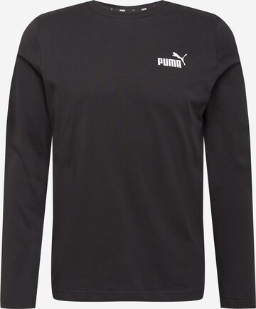 T-Shirt PUMA en noir : devant