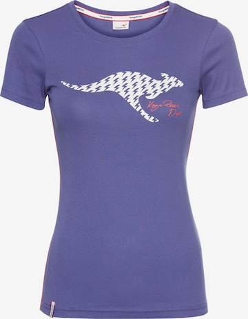 KangaROOS Shirt in Purple: front