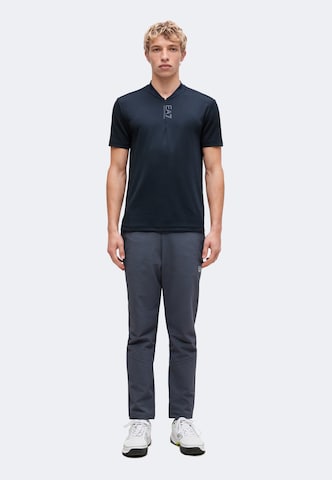 EA7 Emporio Armani - Regular Calças de desporto 'VENTUS7' em azul