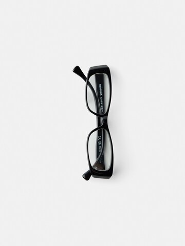 Bershka Brille in Schwarz