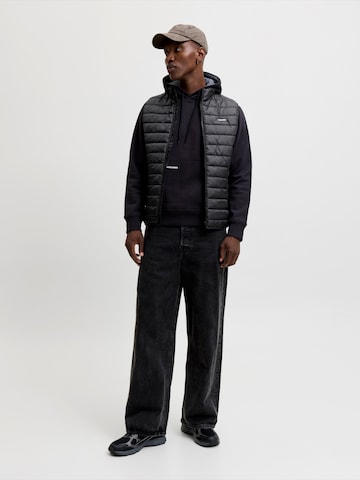 JACK & JONES Weste 'JJELVIS' in Schwarz