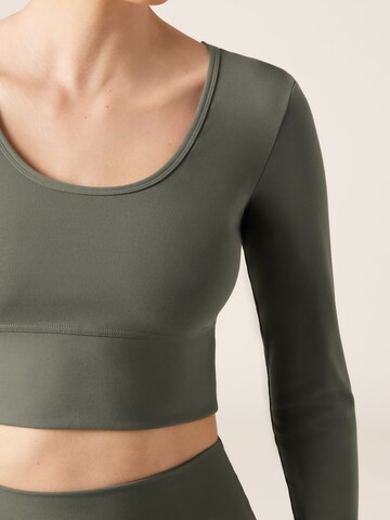 CALZEDONIA Shirt 'Soft Touch' in Green
