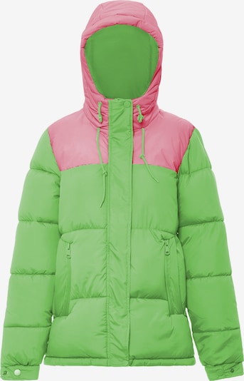 myMo ATHLSR Zimná bunda - svetlozelená / svetloružová, Produkt