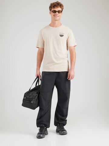 COLUMBIA Funkční tričko 'Hike Society™' – šedá