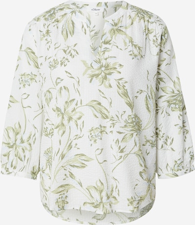 s.Oliver Pusero värissä vaaleanvihreä / valkoinen, Tuotenäkymä