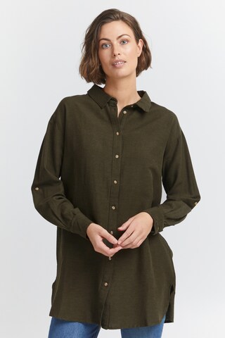 Fransa Blouse 'MADDIE' in Green: front