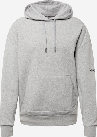 Sweat de sport Reebok en gris : devant