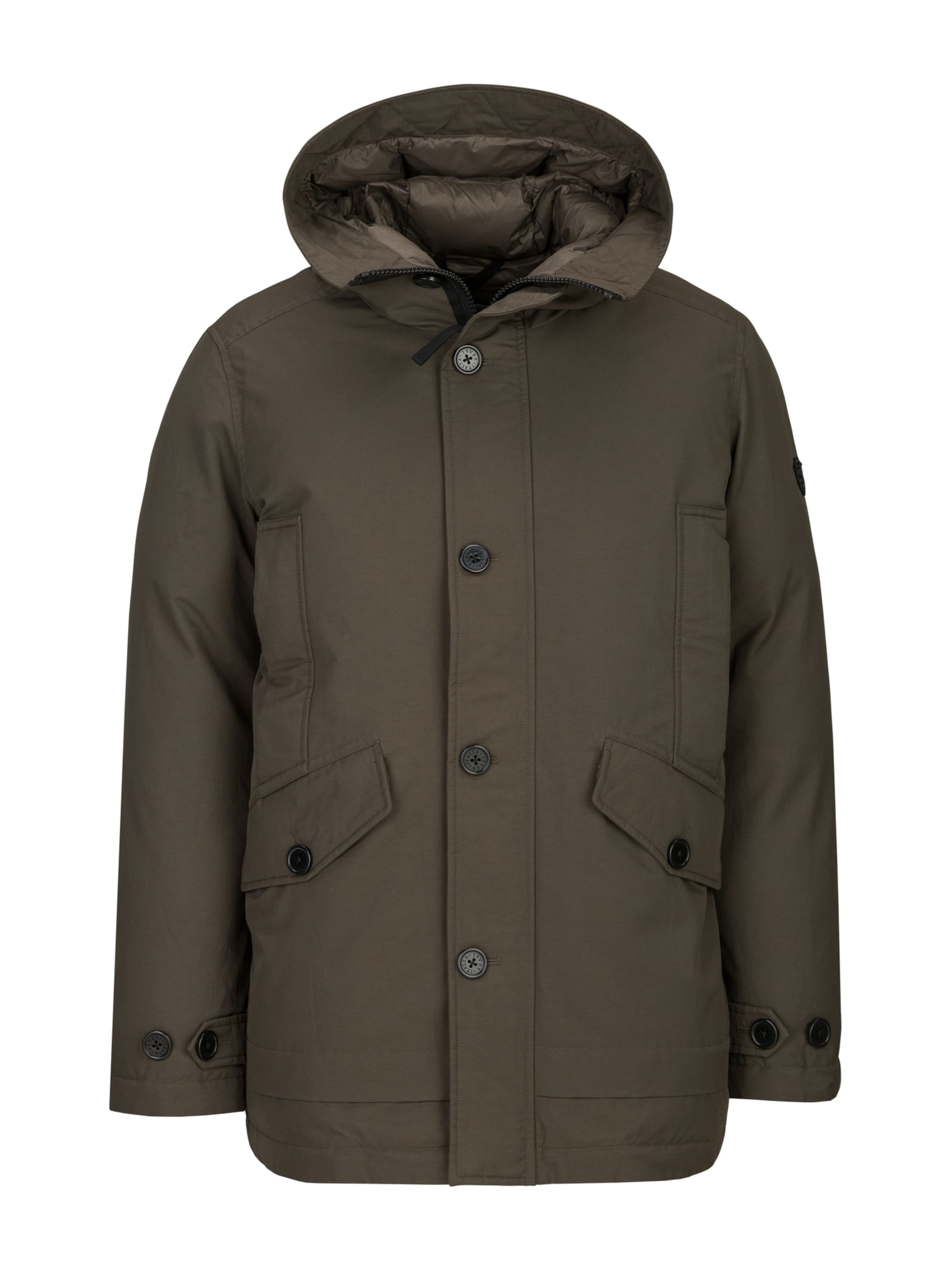 19V69 ITALIA Winterparka 'Jamie' in Groen: voorkant