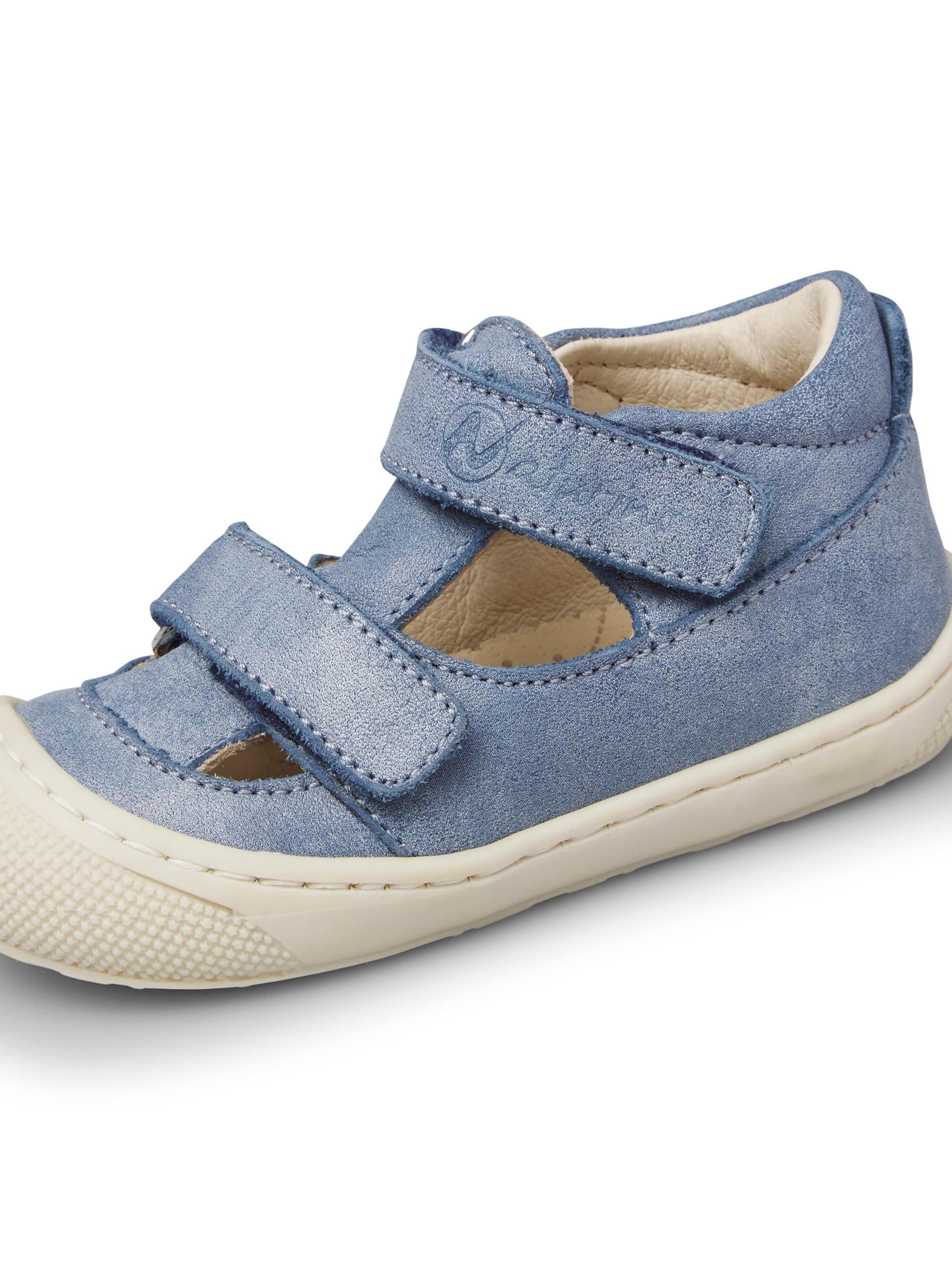 NATURINO Offene Schuhe 'PUFFY'‌‌‌‌‌ in Blau