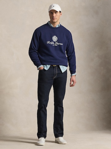 mėlyna Polo Ralph Lauren Big & Tall Megztinis be užsegimo 'SEASONAL'