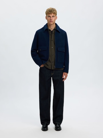SELECTED Regular fit Between-season jacket 'SLHJackie' in Brown