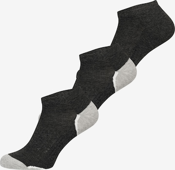 Nur Die - Calcetines invisibles ' Sport ' en gris: frente