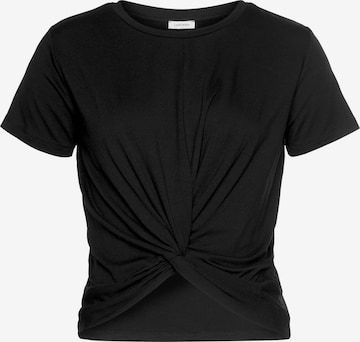 T-shirt LASCANA en noir : devant