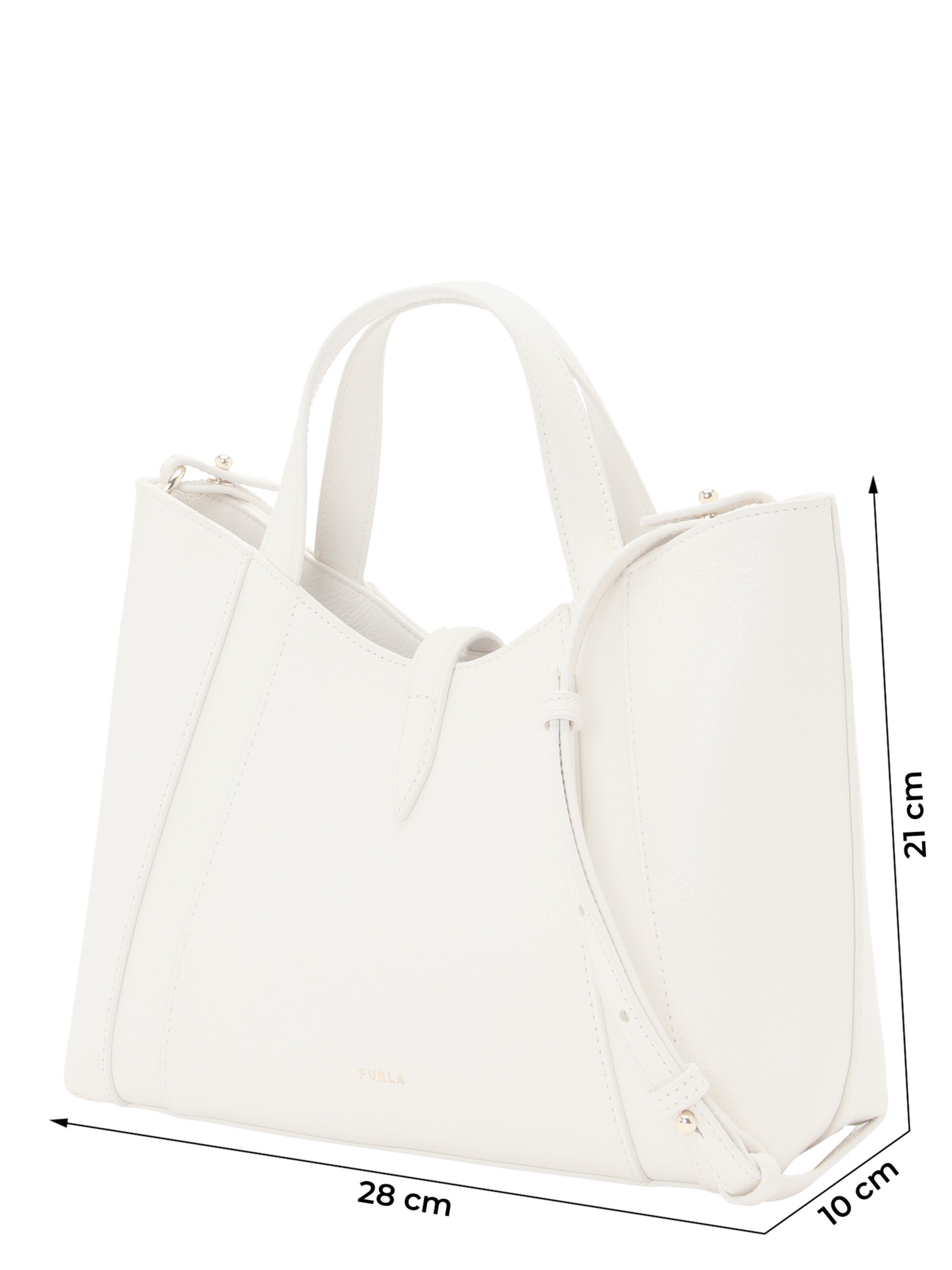 FURLA Handtasche 'GOCCIA' in Weiß