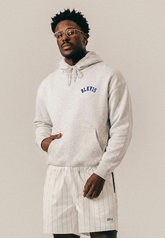 Sweat-shirt BLKVIS en gris : devant