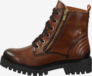 PIKOLINOS Lace-Up Ankle Boots in Brown