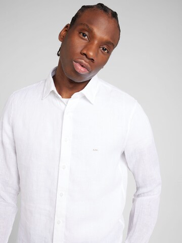 Michael Kors - Ajuste estrecho Camisa en blanco