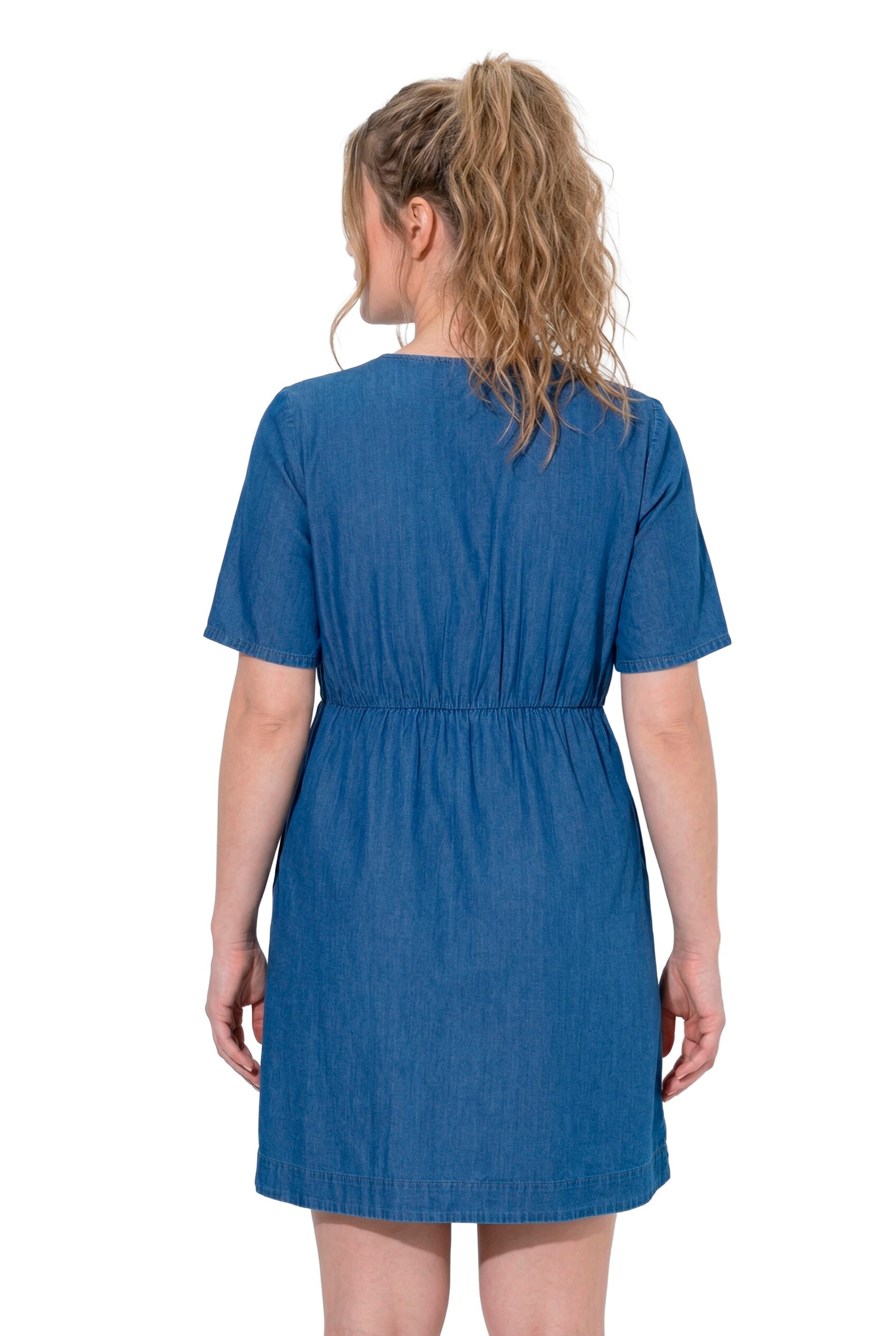 Ulla Popken Kleid in Blau
