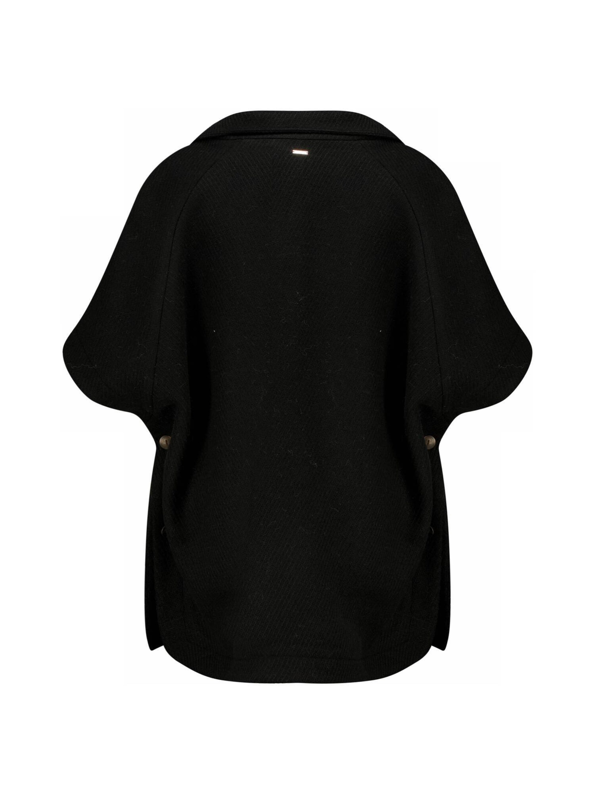 Deeluxe Cape 'Mawira' in Zwart