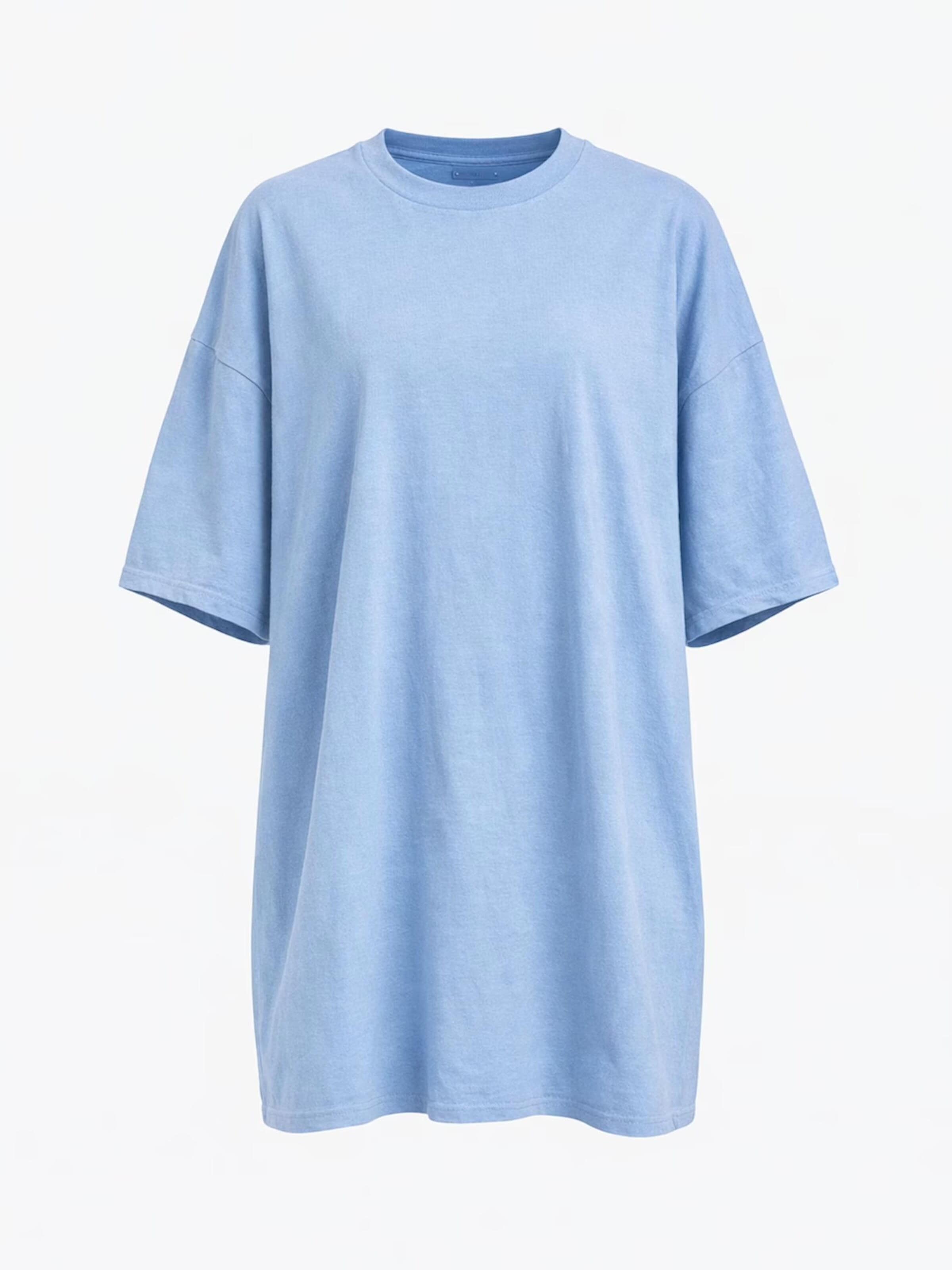 Worldclassca Oversized Shirt 'Oversize T-Shirt "LA SUNSET"' in Blue: front
