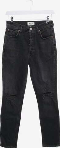 AGOLDE Jeans in 25 in Black: front