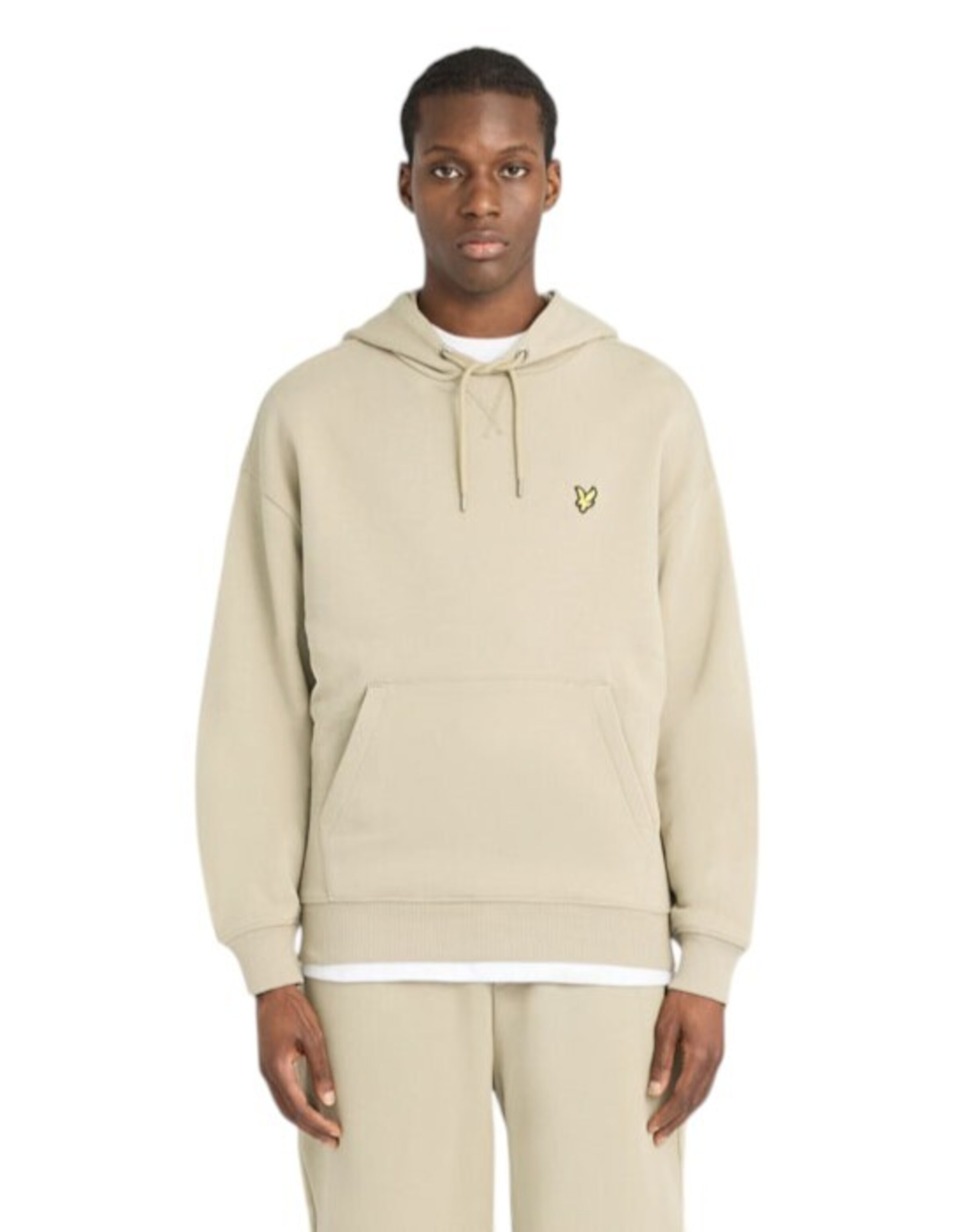 Lyle & Scott Sweatshirt in Beige: voorkant