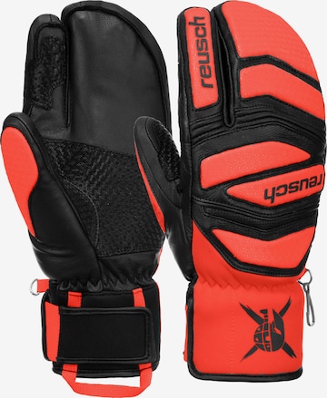 REUSCH Athletic Gloves 'Worldcup Warrior Lobster' in Red
