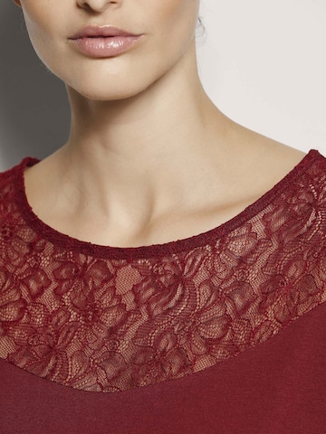 MADELEINE Shirt in Rood