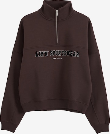 Aim'n Athletic Sweatshirt in Brown: front