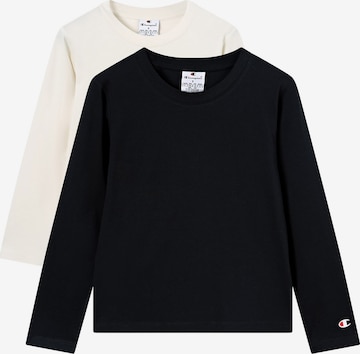 Tricou de la Champion Authentic Athletic Apparel pe negru: față