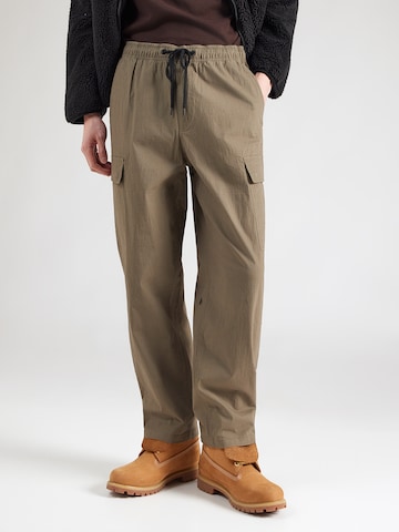 Volcom - Loosefit Calças cargo em verde: frente