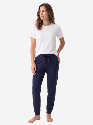 SCHIESSER Pyjama 'Mix & Relax' in Blauw