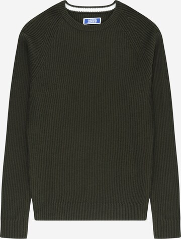 Jack & Jones Junior Sweter w kolorze zielony: przód