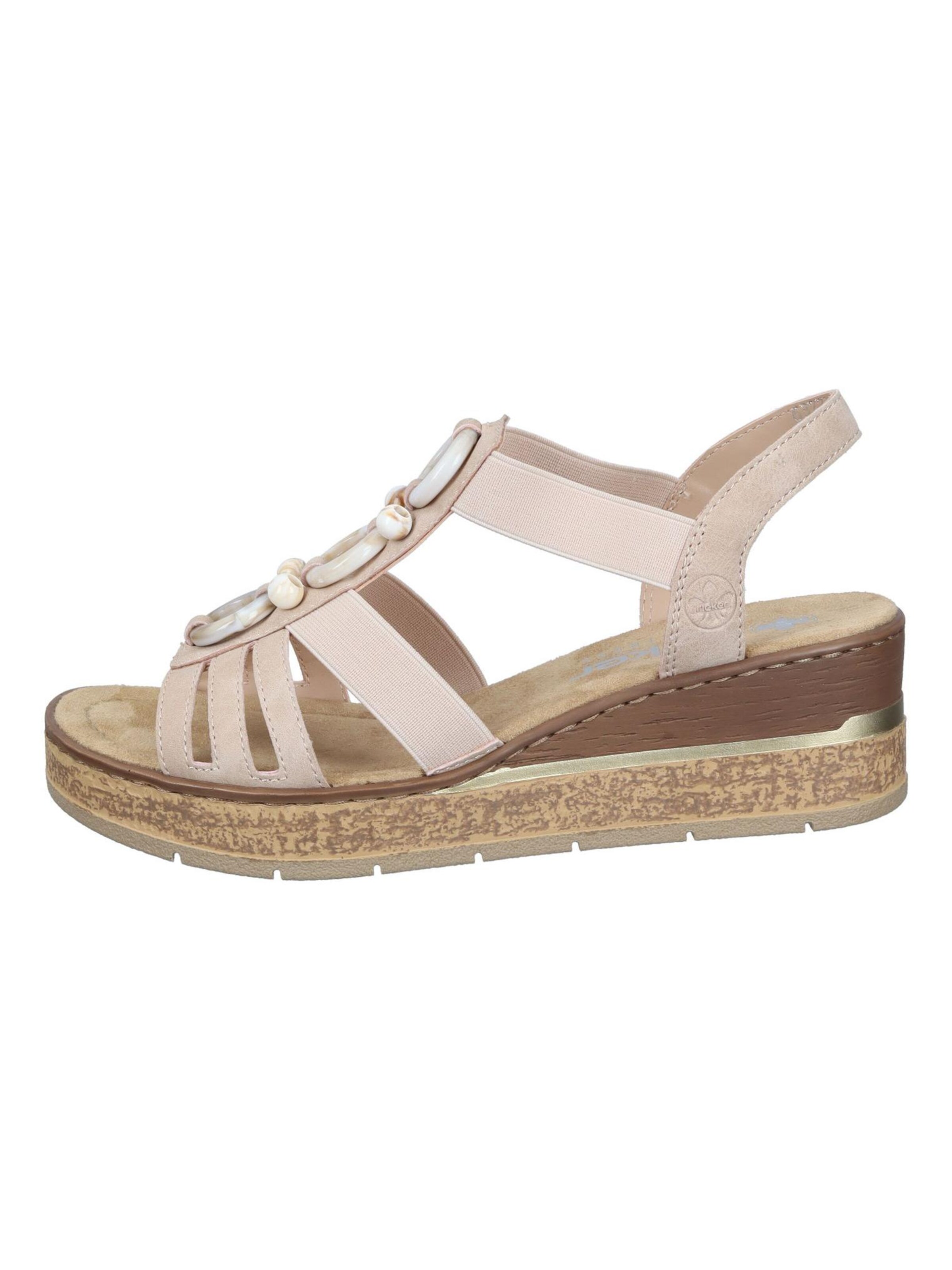 Rieker Sandals 'Sandaletten' in Pink
