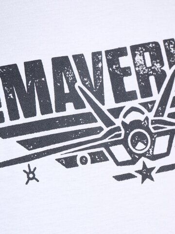 TOP GUN Shirt in White