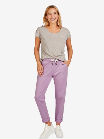 Slimfit Pantaloni 'Brinja' di Elbsand in rosa