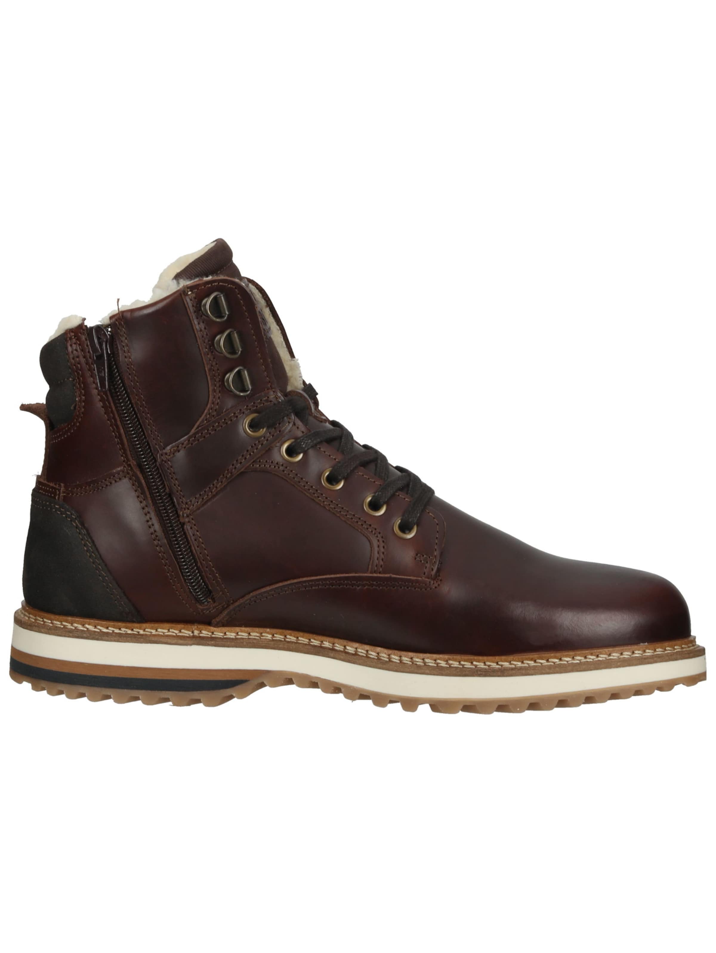 BULLBOXER Veterboots in Bruin