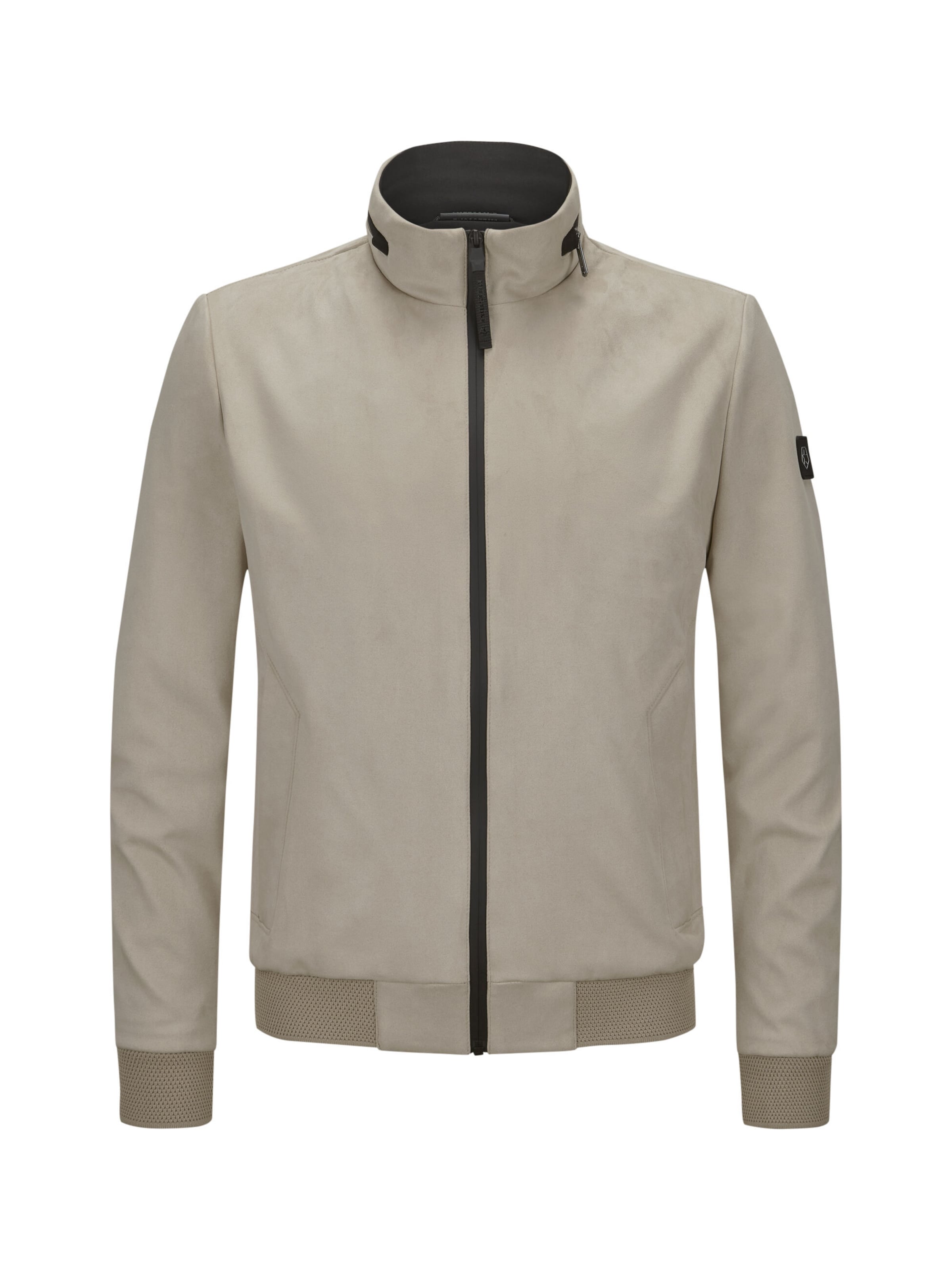 Veste mi-saison 'MSHarris' MILESTONE en beige : devant