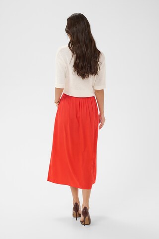 Kaffe Skirt 'KAmilia' in Red