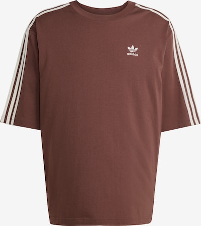 ADIDAS ORIGINALS Koszulka 'Adicolor' w kolorze czekoladowy / białym, Podgląd produktu