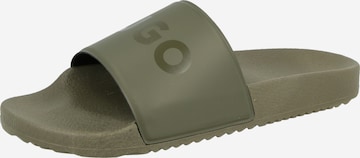 HUGO Pantoletter 'Timein' i grøn: forside