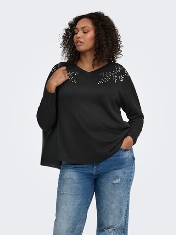 ONLY Carmakoma Top in Black: front