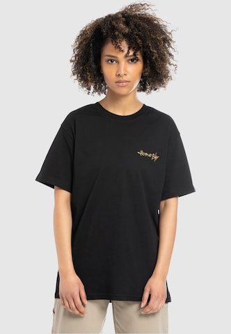 HOMEBOY Shirt 'Pencil' in Black: front