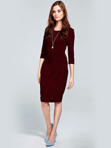 HotSquash Dress in Brown: front