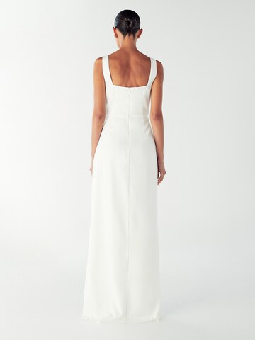 Willa Kleid in Weiß: Rückseite